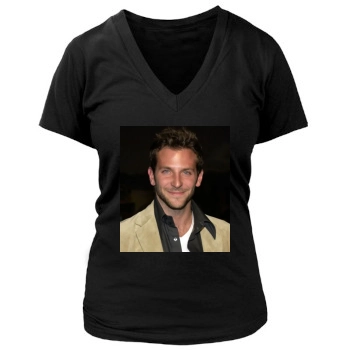 Bradley Cooper Women's Deep V-Neck TShirt