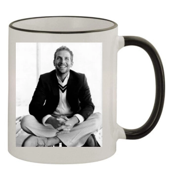 Bradley Cooper 11oz Colored Rim & Handle Mug