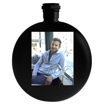 Bradley Cooper Round Flask