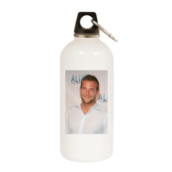 Bradley Cooper White Water Bottle With Carabiner