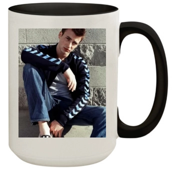 Chris Evans 15oz Colored Inner & Handle Mug