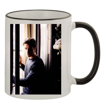 Christian Bale 11oz Colored Rim & Handle Mug