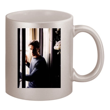 Christian Bale 11oz Metallic Silver Mug