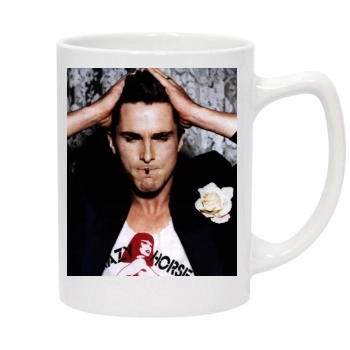 Christian Bale 14oz White Statesman Mug