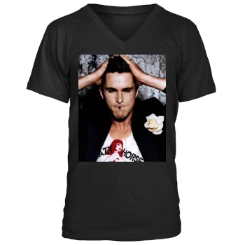 Christian Bale Men's V-Neck T-Shirt