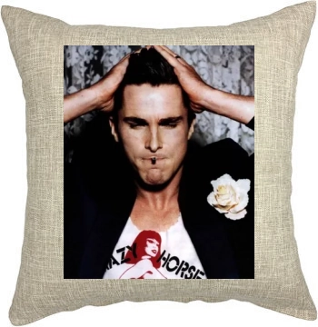 Christian Bale Pillow