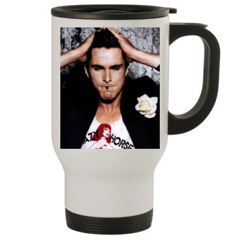 Christian Bale Stainless Steel Travel Mug