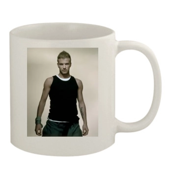 David Beckham 11oz White Mug