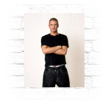 David Beckham Metal Wall Art