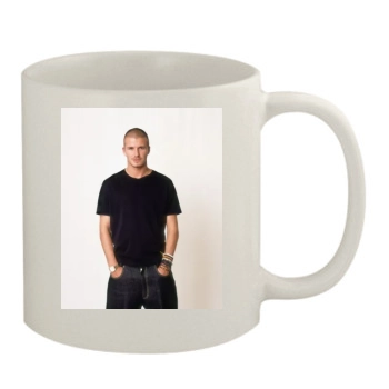 David Beckham 11oz White Mug