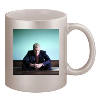 James Marsters 11oz Metallic Silver Mug