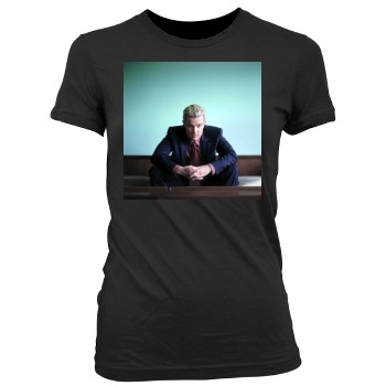 James Marsters Women's Junior Cut Crewneck T-Shirt