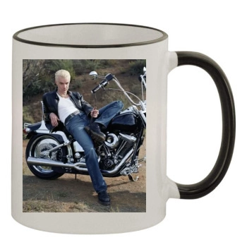 James Marsters 11oz Colored Rim & Handle Mug