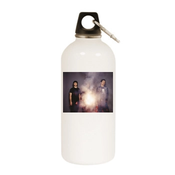 Johnny Knoxville White Water Bottle With Carabiner