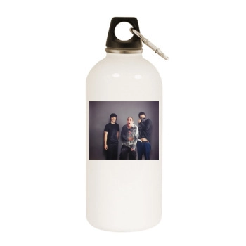 Johnny Knoxville White Water Bottle With Carabiner