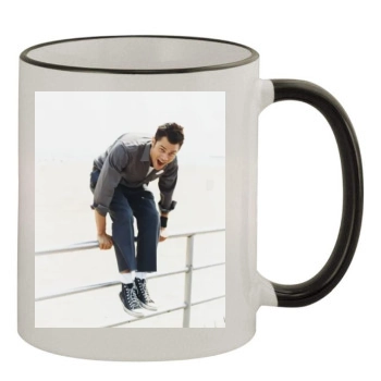 Johnny Knoxville 11oz Colored Rim & Handle Mug