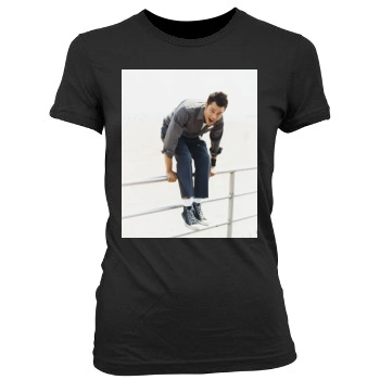 Johnny Knoxville Women's Junior Cut Crewneck T-Shirt