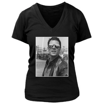 Johnny Knoxville Women's Deep V-Neck TShirt