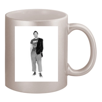 Johnny Knoxville 11oz Metallic Silver Mug