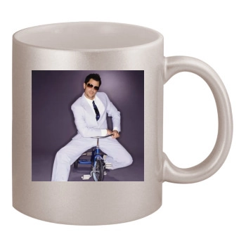 Johnny Knoxville 11oz Metallic Silver Mug