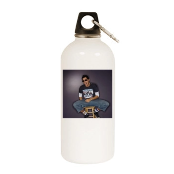 Johnny Knoxville White Water Bottle With Carabiner