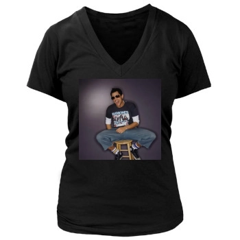 Johnny Knoxville Women's Deep V-Neck TShirt