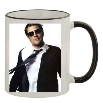 Johnny Knoxville 11oz Colored Rim & Handle Mug