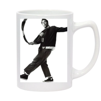 Johnny Knoxville 14oz White Statesman Mug