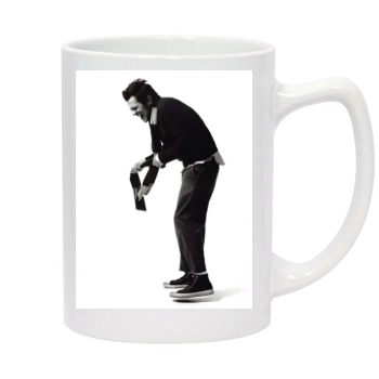 Johnny Knoxville 14oz White Statesman Mug