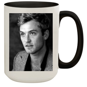 Jude Law 15oz Colored Inner & Handle Mug