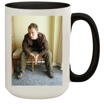 Jude Law 15oz Colored Inner & Handle Mug