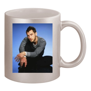 Jude Law 11oz Metallic Silver Mug