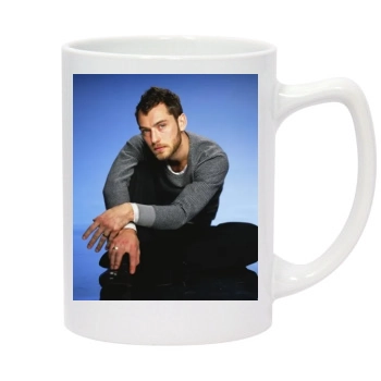 Jude Law 14oz White Statesman Mug