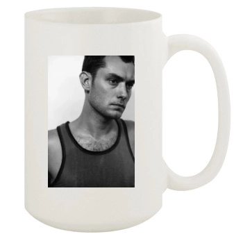 Jude Law 15oz White Mug