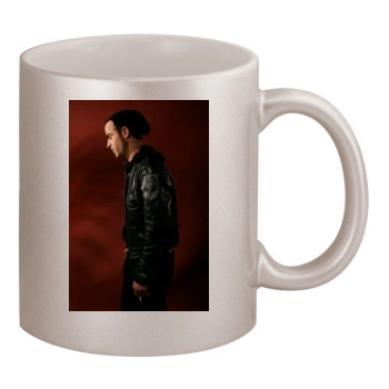 Justin Theroux 11oz Metallic Silver Mug