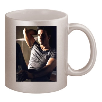 Tom Cruise 11oz Metallic Silver Mug