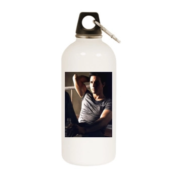 Tom Cruise White Water Bottle With Carabiner