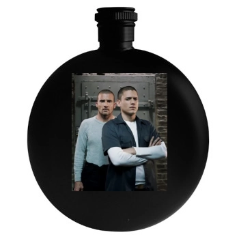 Wentworth Miller Round Flask