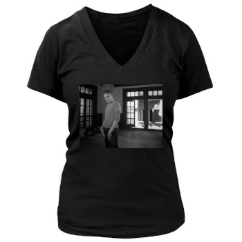 Wentworth Miller Women's Deep V-Neck TShirt