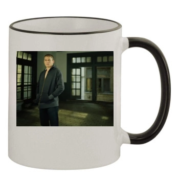 Wentworth Miller 11oz Colored Rim & Handle Mug