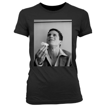 Wentworth Miller Women's Junior Cut Crewneck T-Shirt