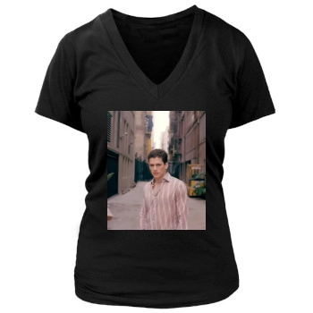 Wentworth Miller Women's Deep V-Neck TShirt