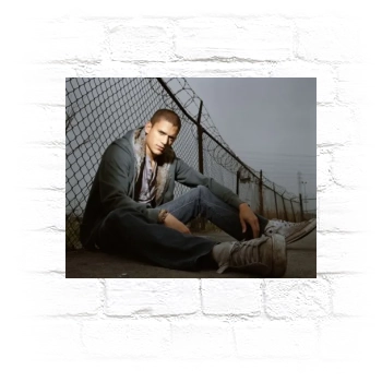 Wentworth Miller Metal Wall Art