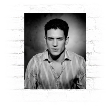 Wentworth Miller Metal Wall Art