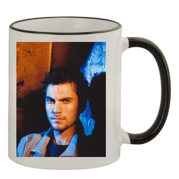 Wes Bentley 11oz Colored Rim & Handle Mug