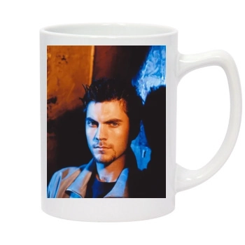 Wes Bentley 14oz White Statesman Mug