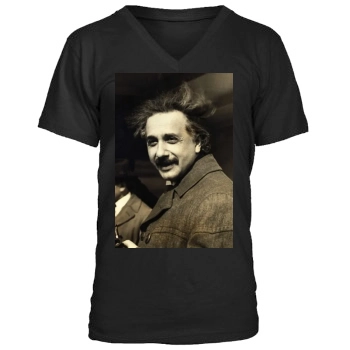 Albert Einstein Men's V-Neck T-Shirt