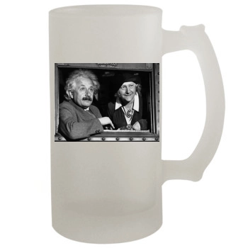 Albert Einstein 16oz Frosted Beer Stein