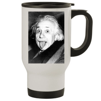 Albert Einstein Stainless Steel Travel Mug