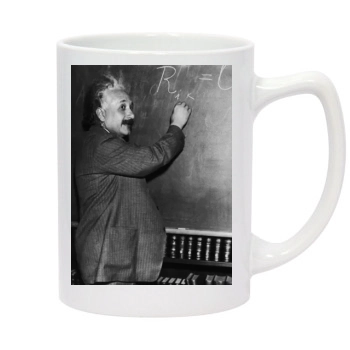 Albert Einstein 14oz White Statesman Mug